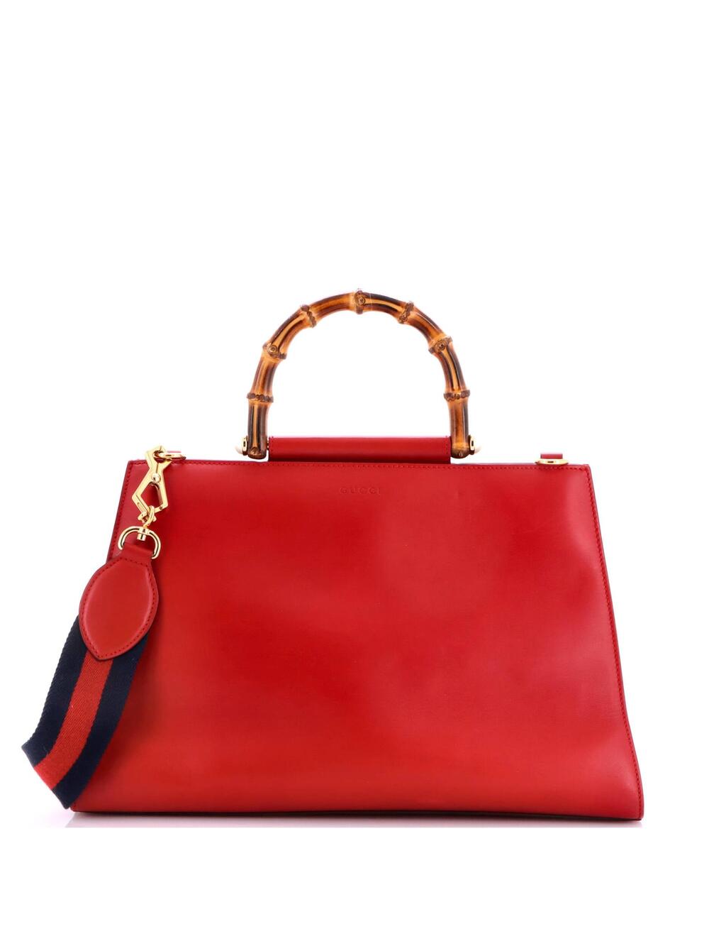 Gucci Nymphaea Top Handle Bag Leather #340140G64B